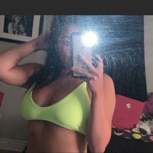 neon bikini top
